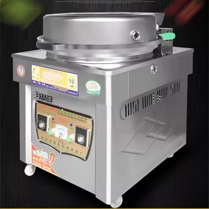 Kommerzielle Edelstahl-Kuchenmaschine mit großem Rast, doppelseitig, beheizte Küchengeräte, Restaurant, Snackbar, Pfannkuchenmaschine
