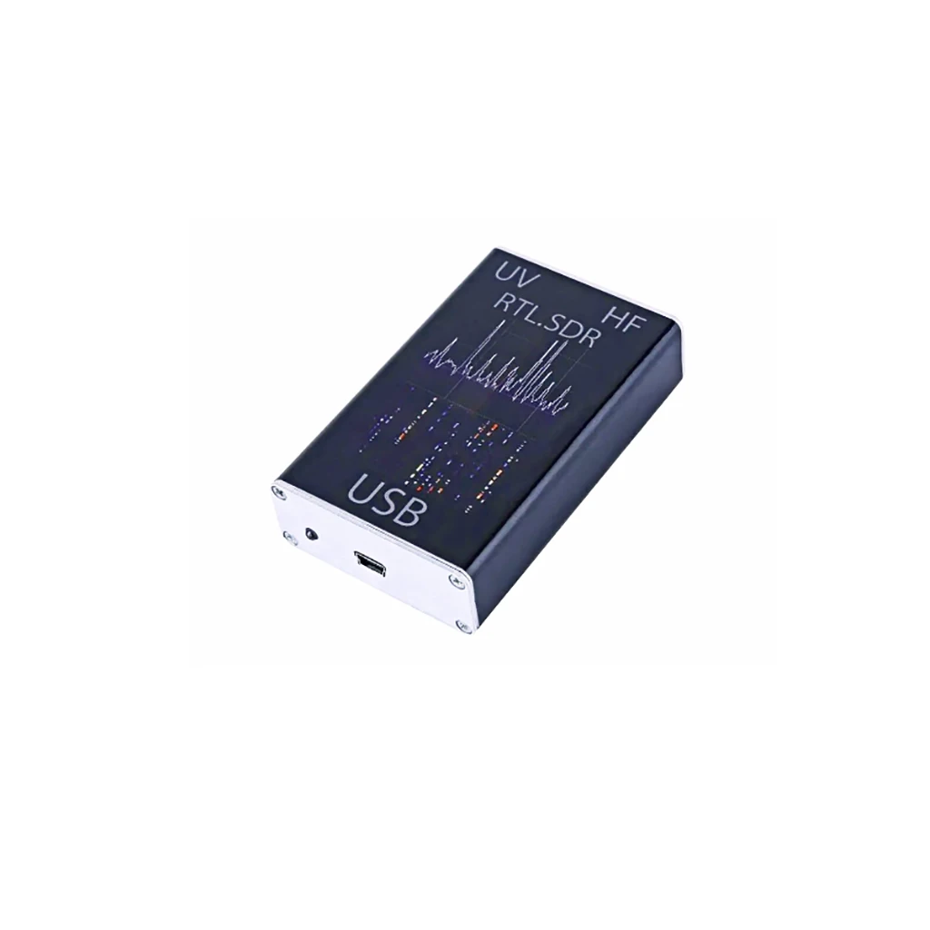 SDR Receiver 100KHz-1.7GHz Full Band UV HF RTL-SDR USB Receiver Short Wave Broadband Software Defined Radio Support AM FM CW DSB