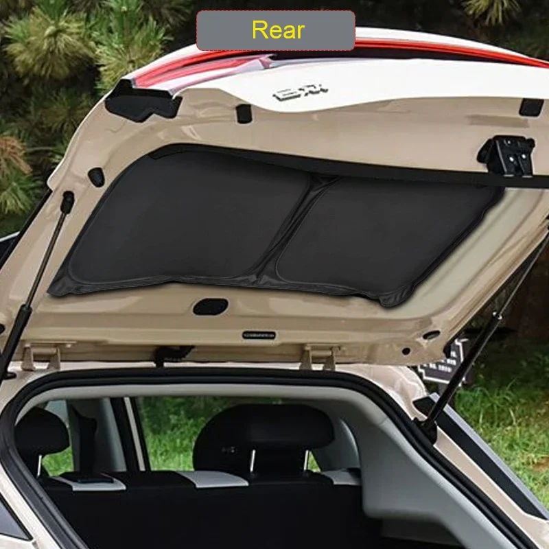 

Car Black Window Privacy Sunshade Anti-UV Heat Insulation For NETA V AYA 2022-Present Auto Protect Cover Interior Accessory