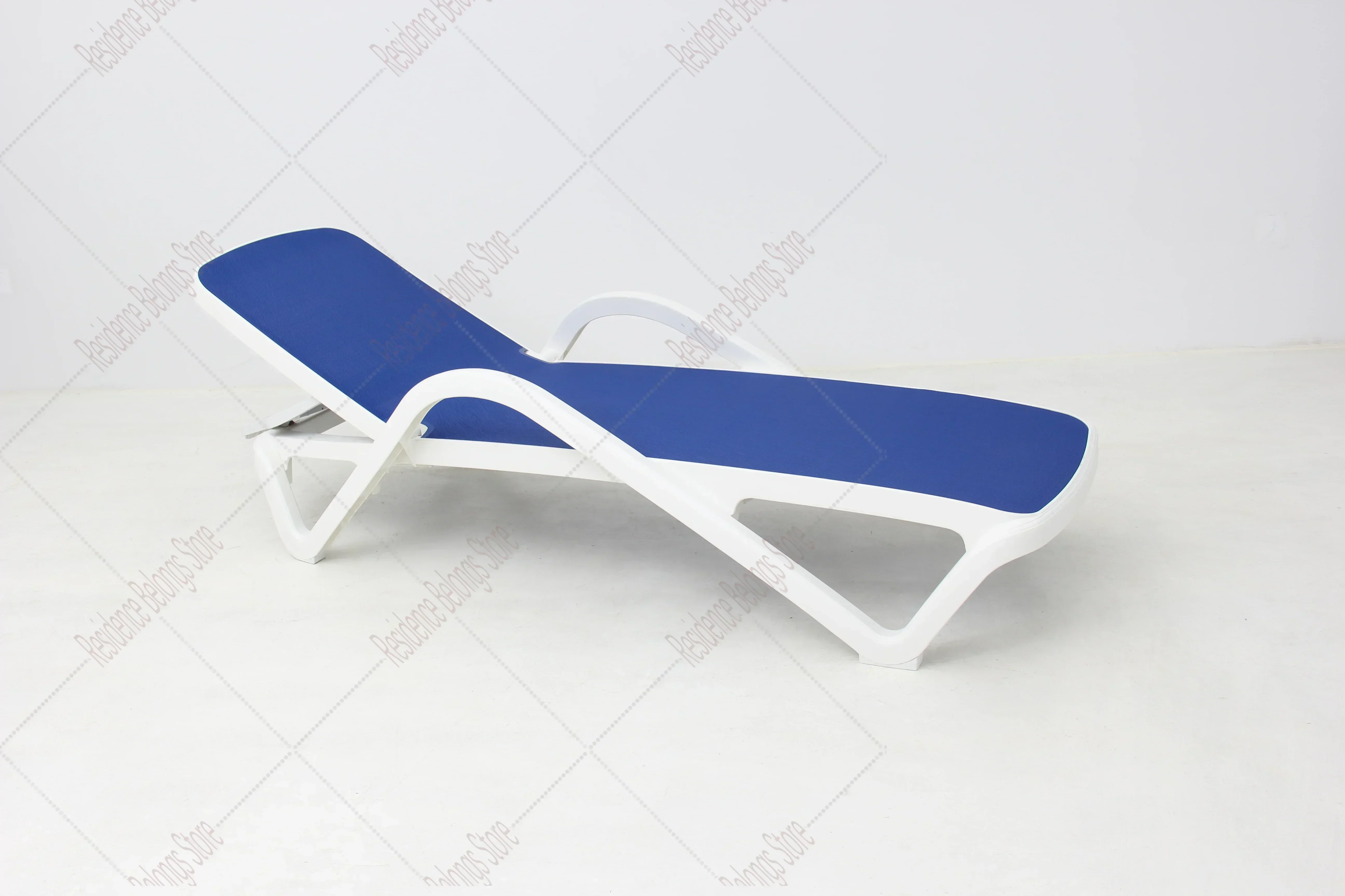 Polypropylene Plastic Sunbed Pool Sun Loungers Beach Sea Lounger Chair