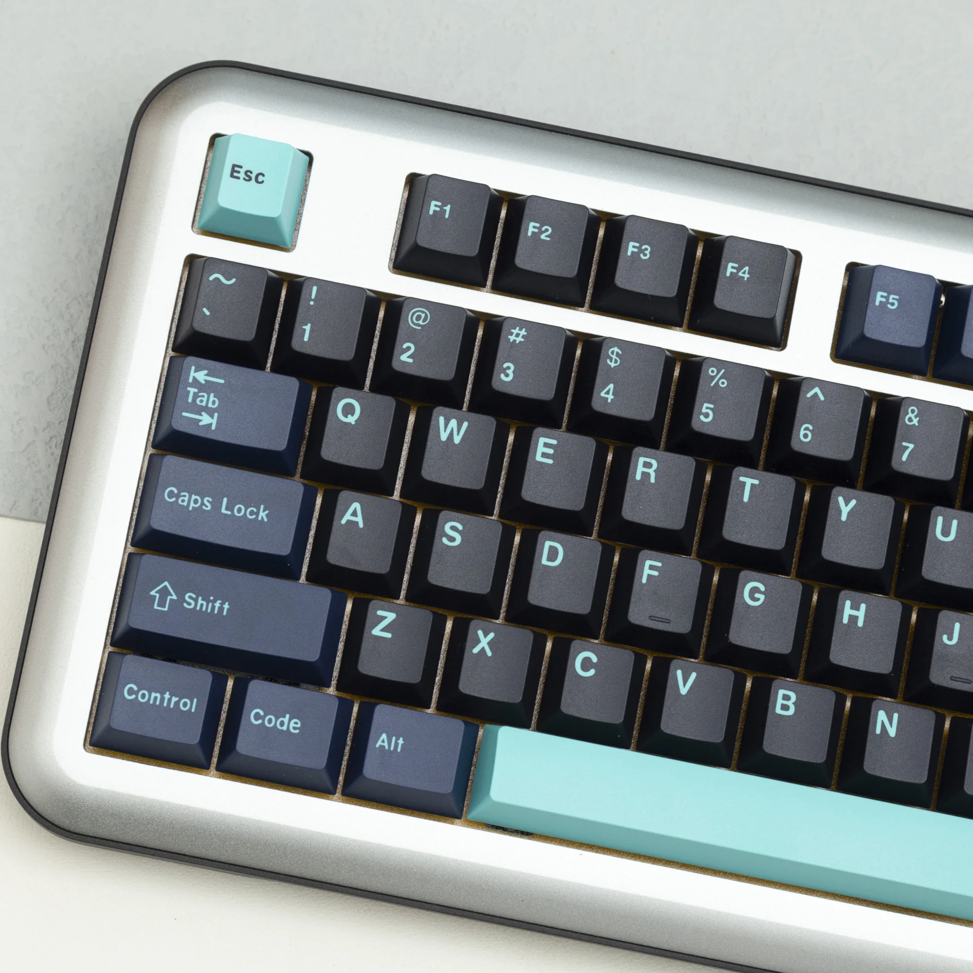 

GMK Dark Hammerhead 173, колпачок для клавиш Double Shot Cherry Profile, колпачок из АБС-пластика для механической игровой клавиатуры MX Switch, черные колпачки для клавиш
