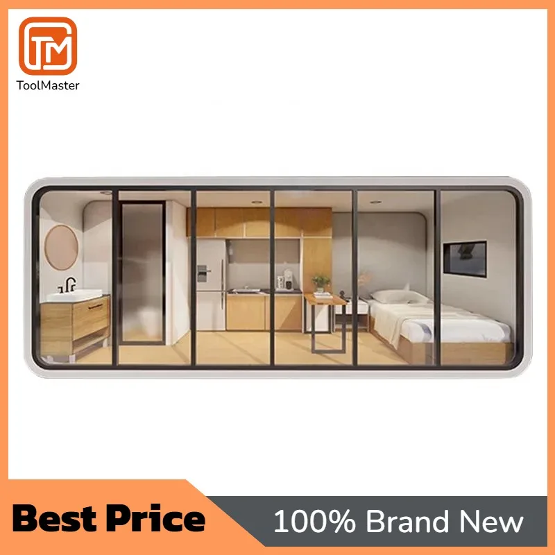 [New Design]apple Pod Cabin Luxury High Quality Factory Manufactured Container Container Home Capsule House Commercial Space