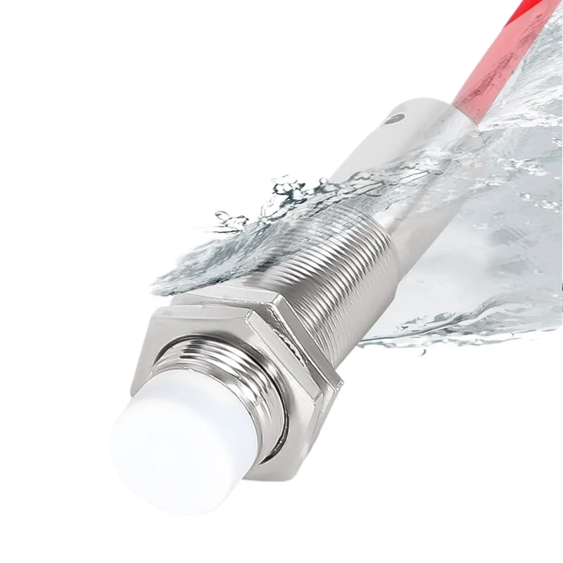 Real High-Temperature Resistant 150°C Proximity Switch Sensor Waterproof Teflon Heat-Resistant Silicone Wire M18
