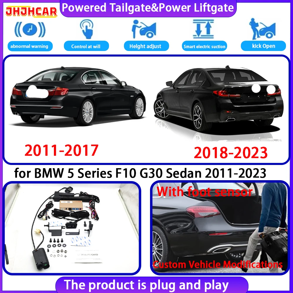 JHJHCAR for BMW 5 Series F10 G30 Sedan 2011-2023 OEM Smart Automatic Electric Powered Tailgate Power Liftgate Tailgate System