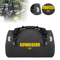 SOYAVISION LOGO 20L 50L 60L 70L 80L Motorcycle Tail Bag Travel Outdoor Dry Luggag side Bag Motorcycle Rear Seat Bag Waterproof