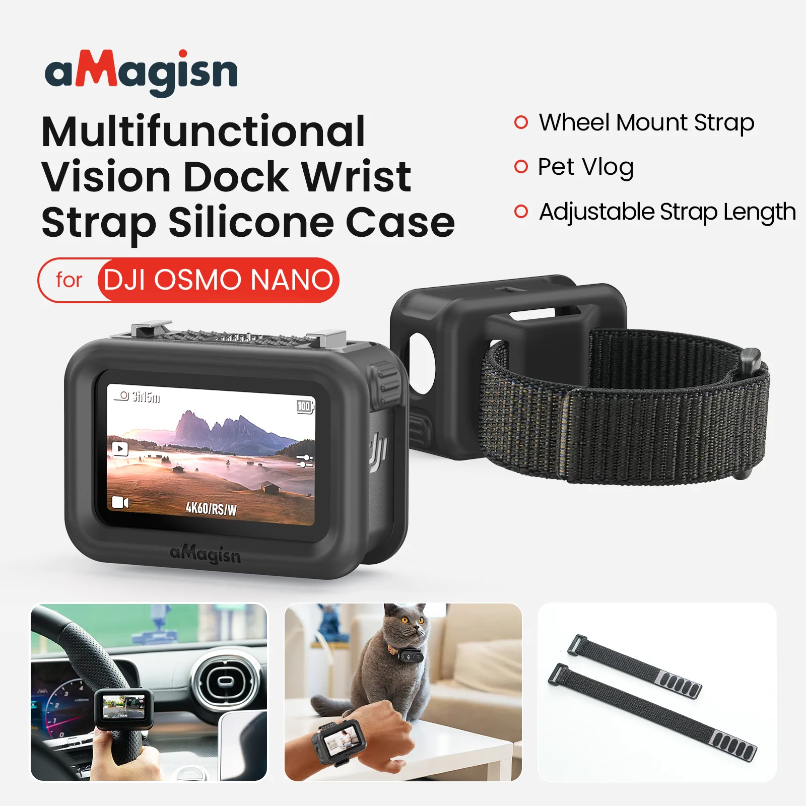Pulseira AMagisn com Capa Prot - Drone Gimbal Case avaliação e preço