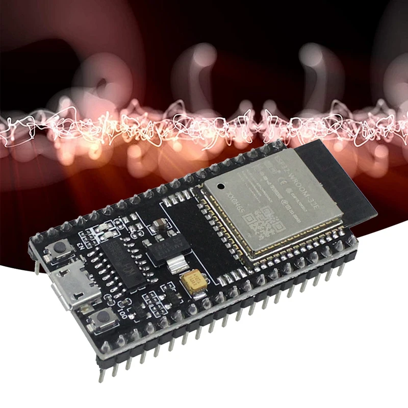 1 PCS ESP-WROOM-32E WIFI Dual Core CPU Development Board Black Serial Port Module
