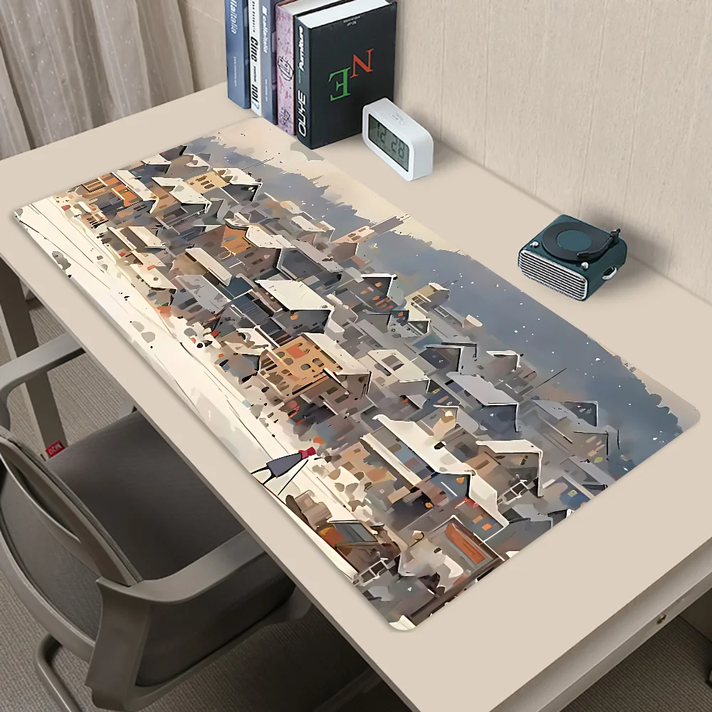 Snow Town Mousepad Mousepad New Arrivals Large Gaming Mousepad L XL XXL Gamer Mouse Pad Size For Keyboards Mat