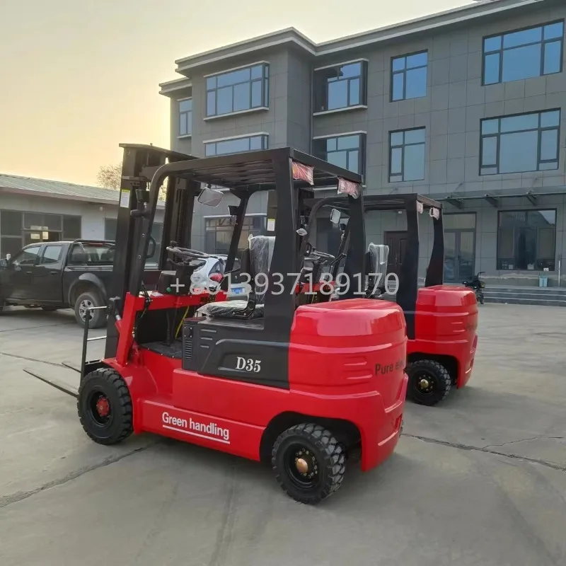 Battery Forklift Electric Fork Truck Electric Forklifts Capacity 3ton 4ton 5ton  Lifting 3m 4m 5m