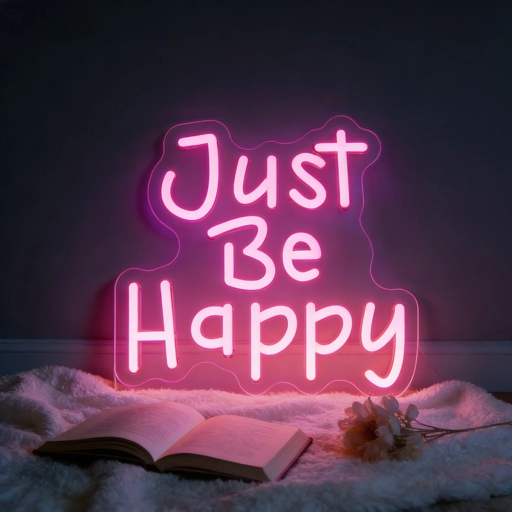 just-be-happy-led-ネオンサイン-寝室-リビングルーム-壁飾り-モチベーションを高める引用句-ロマンチックな雰囲気の照明-ギフト-パーティー装飾