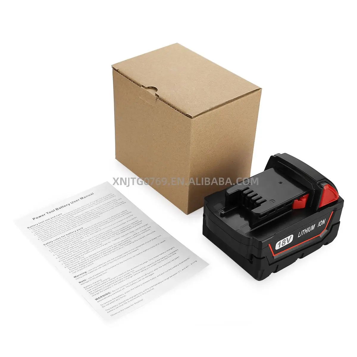 18V Power Tool Lithium Ion Battery fit for milwaukee m 18 battery case power tool battery for milwaukee m 18