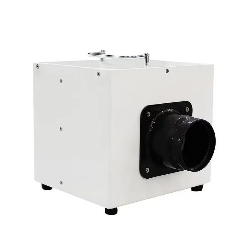 110V/220V Small Desktop Exhaust Fan Welding Smoke Purifier High Suction Dust Collector Suitable for Dental Carving and Nail Art