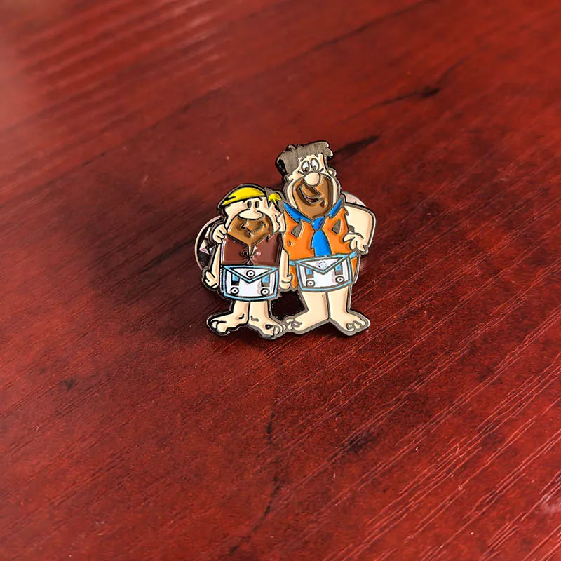 

50pcs Free Masons Bothers Pins and Brooch Freemason Metal Badge Gift US 60s Cartoon Masonic Apron Custom Lapel Pin