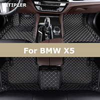 TITIPLER Custom Car Floor Mats For BMW X5 E53 E70 F15 G05 F85 F95 Auto Carpets Foot Coche Accessories