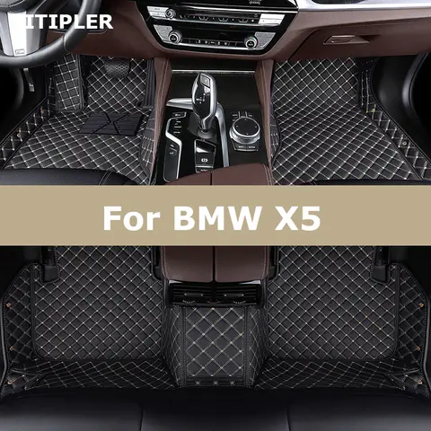 TITIPLER Custom Car Floor Mats For BMW X5 E53 E70 F15 G05 F85 F95 Auto Carpets Foot Coche Accessories