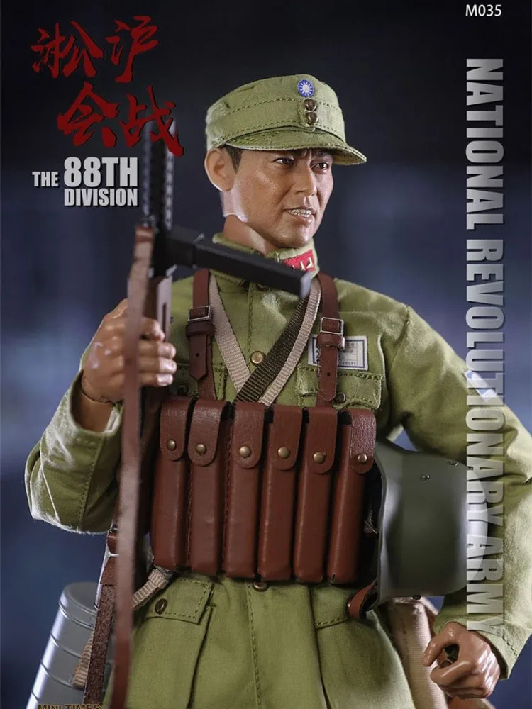 Mini Times Toys M035 1/6, ejército revolucionario nacional, colección de guerra militar de la 88a División, modelo de soldado, figura de acción de 12"