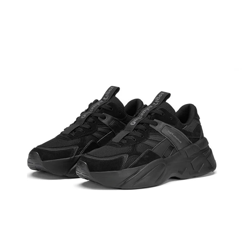 Onitsuka Tiger SP-Ⅰ Unisex Black Low-Top Casual Shoes – Comfortable High-Quality Versatile Cushioned Everyday Style 1183C184-001