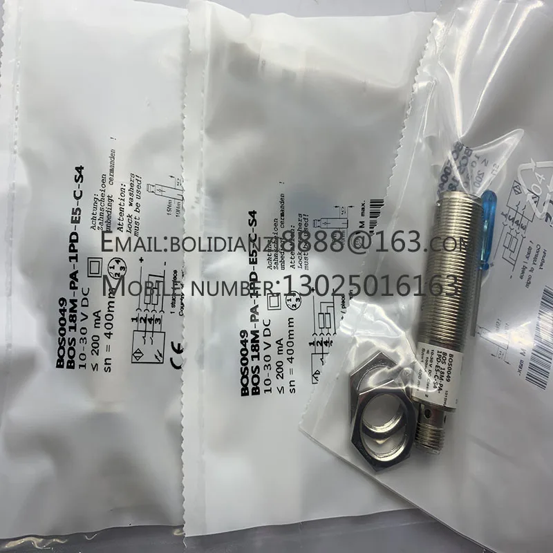 New proximity switch sensor BOS 18M-PA-1PD-E5-C-S4
