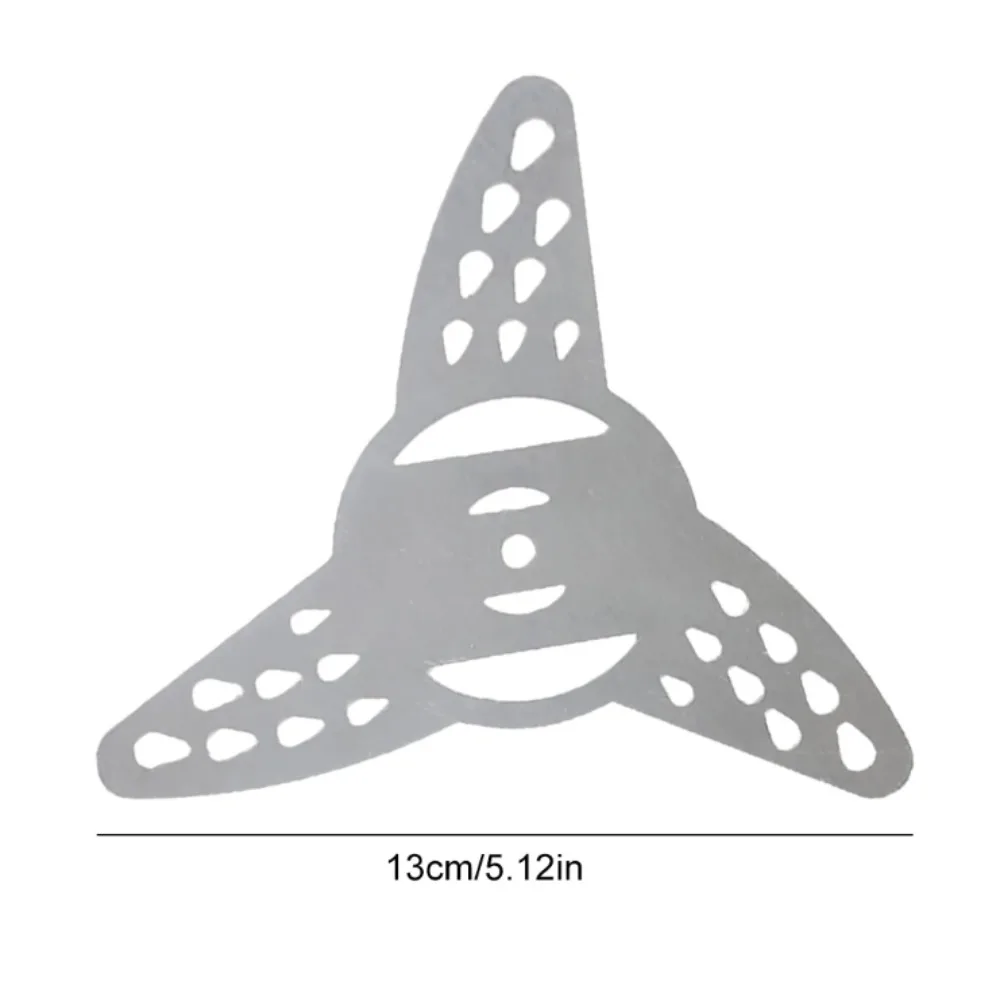 3 dentes aparador de grama cabeças cortador de aço inoxidável multifuncional cortador de escova cortador mental peças cortador de escova aparador