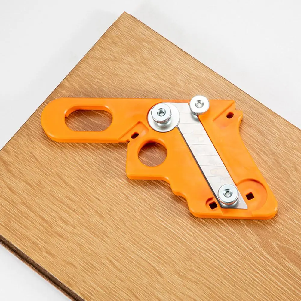 Woodworking Edge Trimming Tool Portable Manual Edge Banding Trimmer Precise Wood Veneer Edge Cutter Scraper Deburring Tool