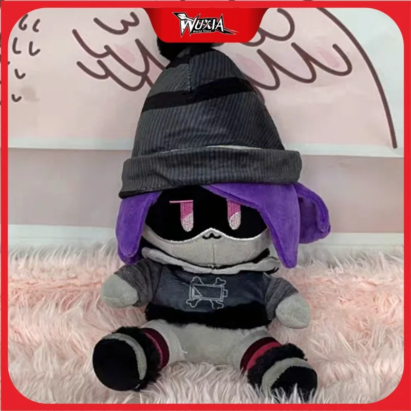 25Cm Uzi Portier Knuffel Moord Drones Punk Anime Plushie Leuke Kawaii Zachte Katoenen Gevulde Pop Collectie Verjaardagscadeau speelgoed