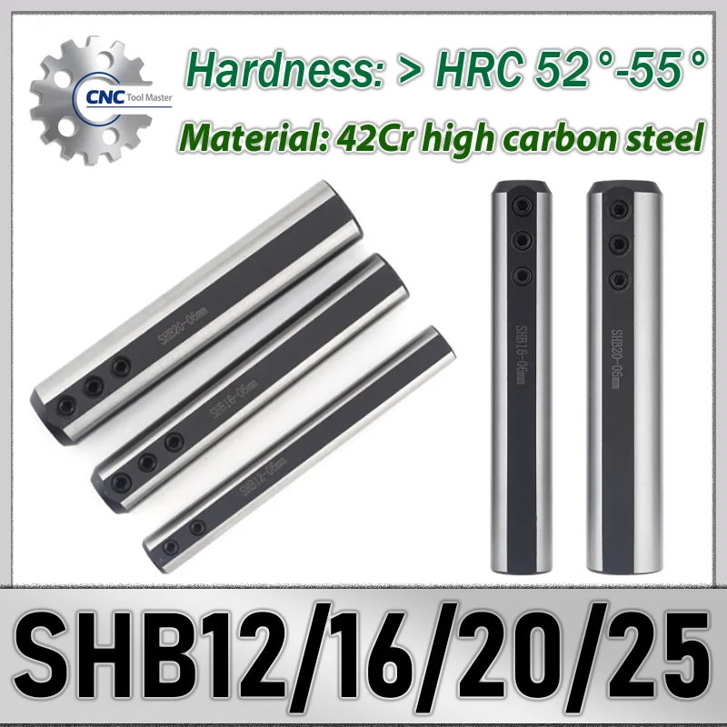 

Втулка инструмента SHB Малый диаметр Стержень расточного инструмента Круглая ручка Обрабатывающий центр с ЧПУ Токарный станок Вспомогательная втулка инструмента малого диаметра