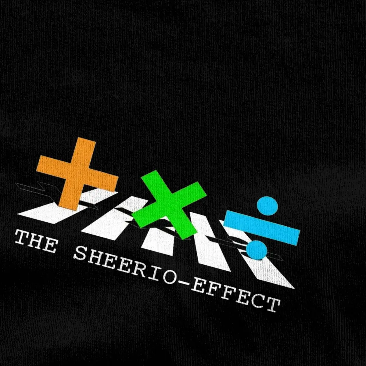 Sheerio-Effect Design Crosswalk T-Shirts 100 Cotton Tops Summer Casual Short Sleeves T Shirt Round Neck Popular Pattern Tshirt