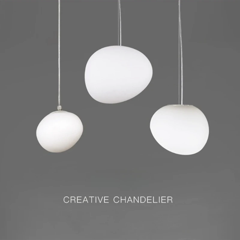 

Lustre Led Modern Pendant Lights LED Luminaire Suspendu Round Globe Glass Hanglamp for Living Room Bedroom Chandelier Home Decor
