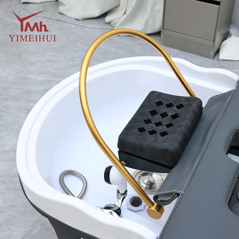 Thai Shampoo Bed Massage Steam Water Circulation Acupuncture Hair Washing Salon Equipment