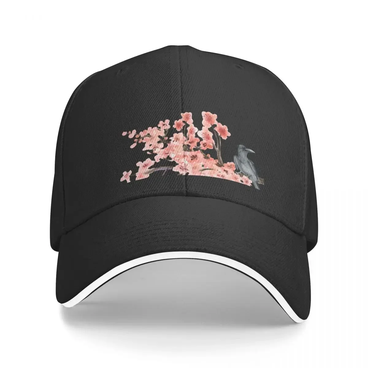 

New And Every Day that Raven Came to Visit Baseball Cap tea hats Mountaineering Sunscreen Women's Cap Men's