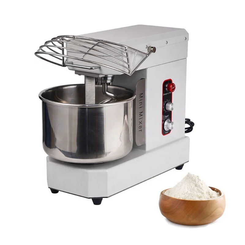 Commercial Dough Mixer  Flour Kneading Machine with Stainless Steel Tank for Bakery Kitchen