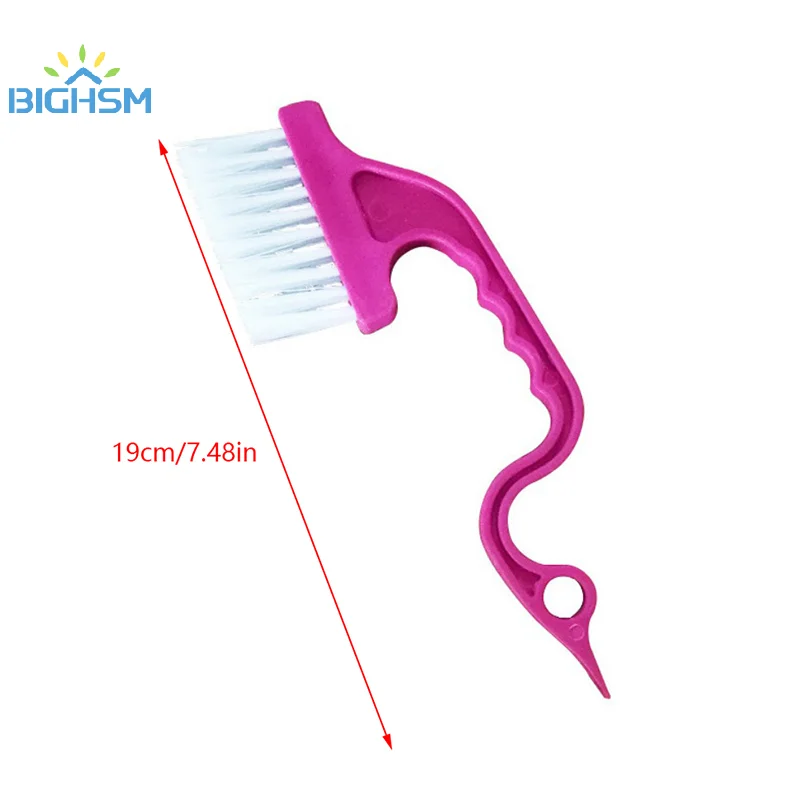 1Pcs Swan Shape Window Groove Cleaning Brush Scraper Brush Sill Crevice Cleaner Kitchen Cleaning Brush Wheel Kitchen Accessories