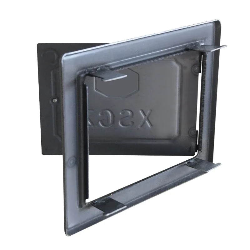 275 x 340mm Steel Earthen Stove Door Replacement for Chimney Access / Fireplace Firewood Ash Dump Wood Stove Door
