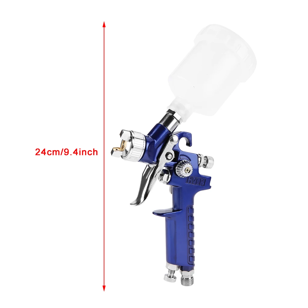 H-2000A Professional 0.8/1.0mm Nozzle 125ml Mini Pneumatic Spray Gun For Car Painting Repair Pneumatic Spray gun Mini spray gun