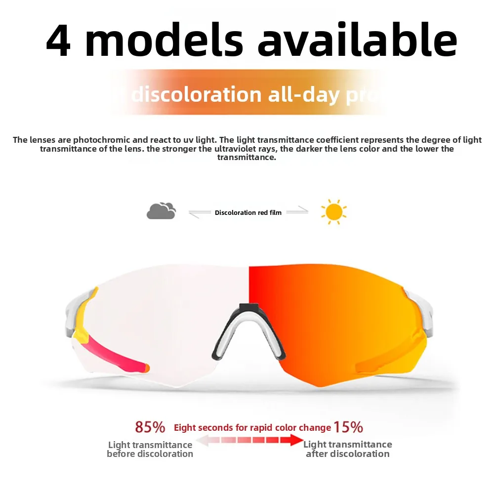 Cycling glasses UV protection sports sunglasses outdoor fishing glasses running sunglasses
