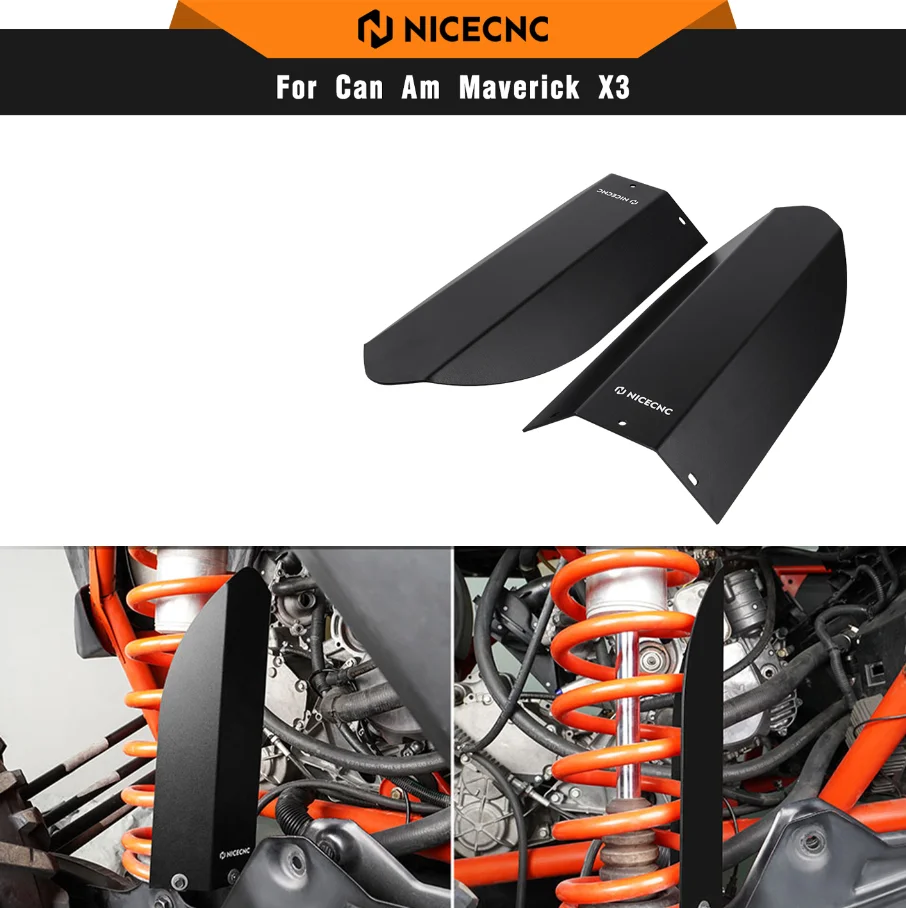 For Can-Am Maverick X3 UTV Shock Guards Protector Cover For CAN AM Maverick X3 Max R 4x4 XDS XMR XRC Turbo DPS 2017-2023