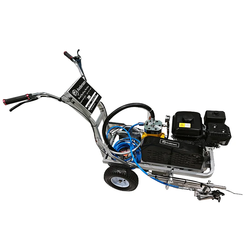 بخاخ علامة الطريق الجديد الفعال مع مضخة الحجاب الحاجز والمحرك لمواقف السيارات تحت الأرض لآلة وضع علامات خط الطريق #4