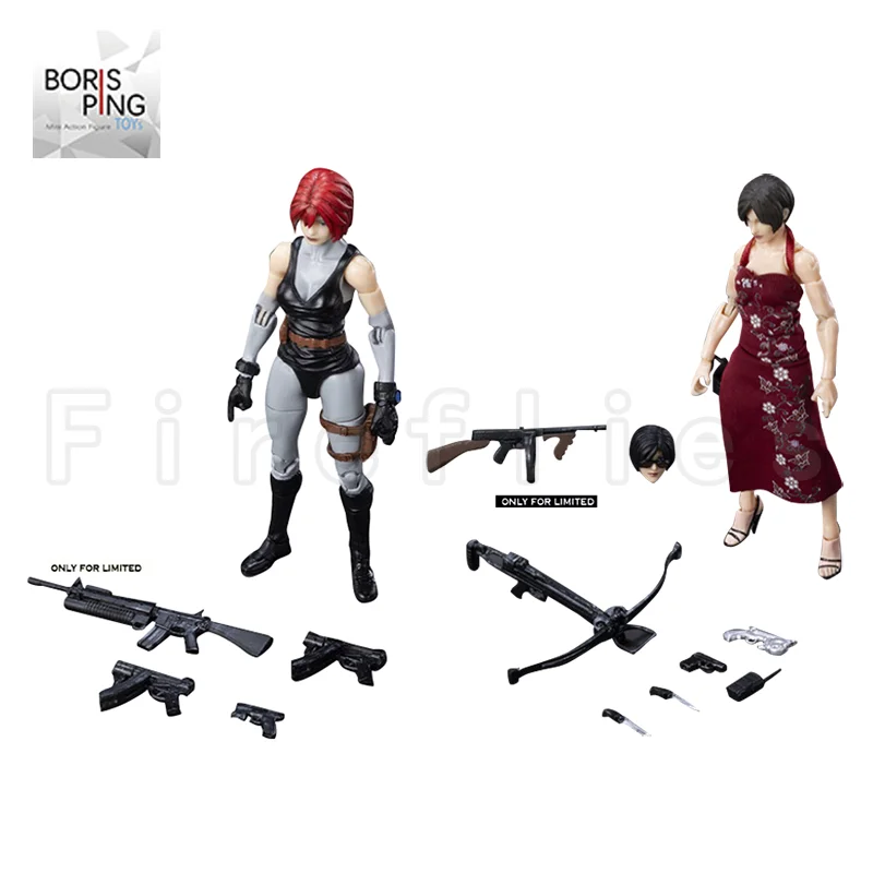 [Pre-Order]1/18 Boris Ping Toys Action Figure AK18 Series action figure Wave 2 Agent Wang and Avina(Limited) Anime Model Toy