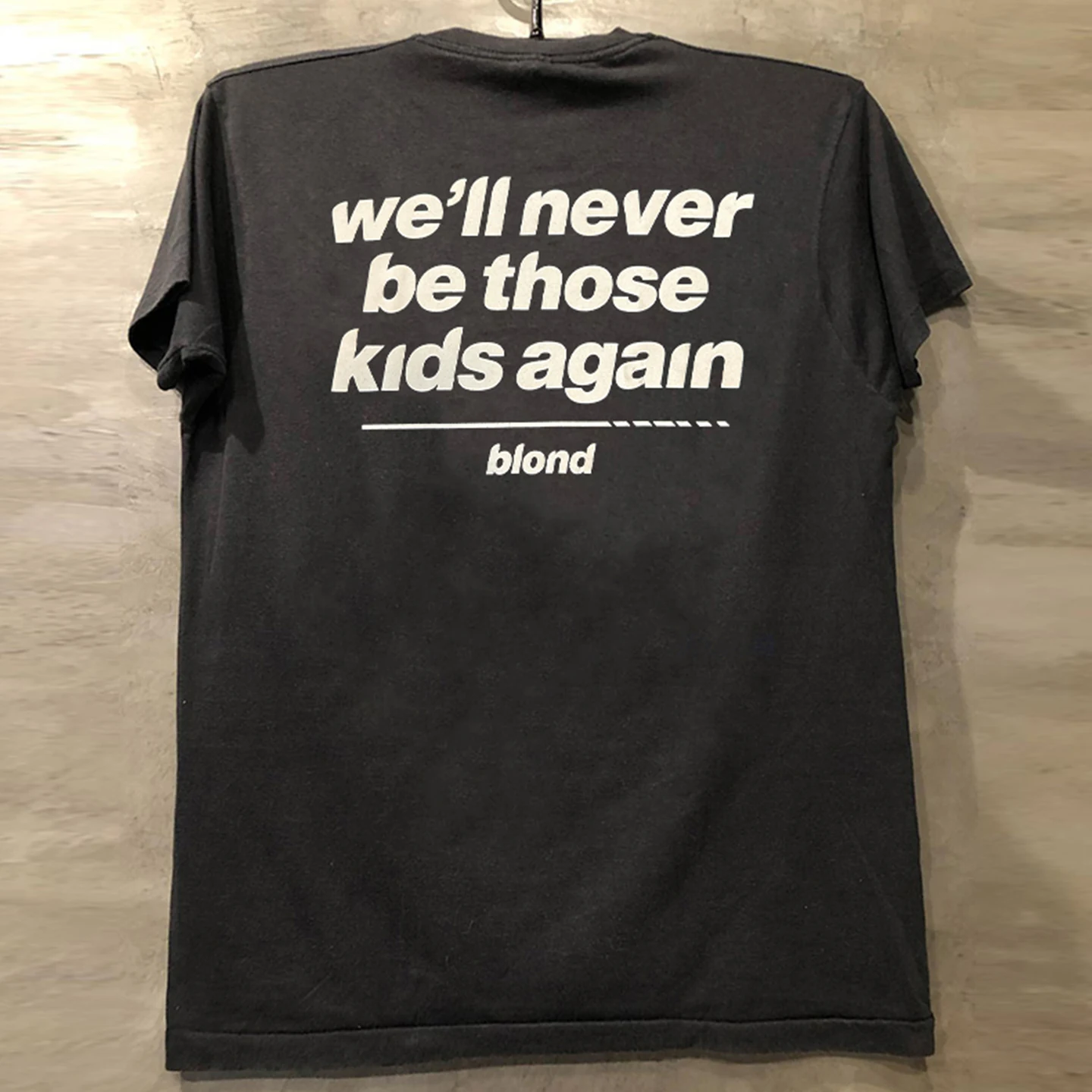 Frank Ocean Rap Artist Headshot Trendy Brand Direct Print American Short Sleeve T-Shirt Men Cotton round Neck Loose Fit Summer