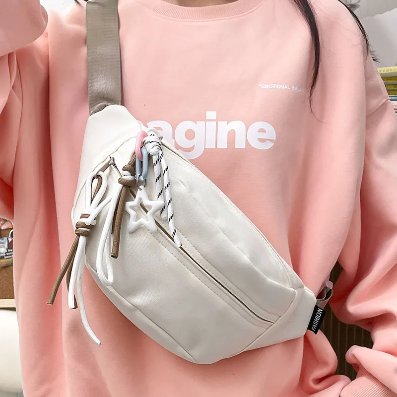 New Men Waist Packs  Young College Students Travel Men Crossbody Bag Male Belt Bag Brand Waterproof Fashion Chest Bags bolas