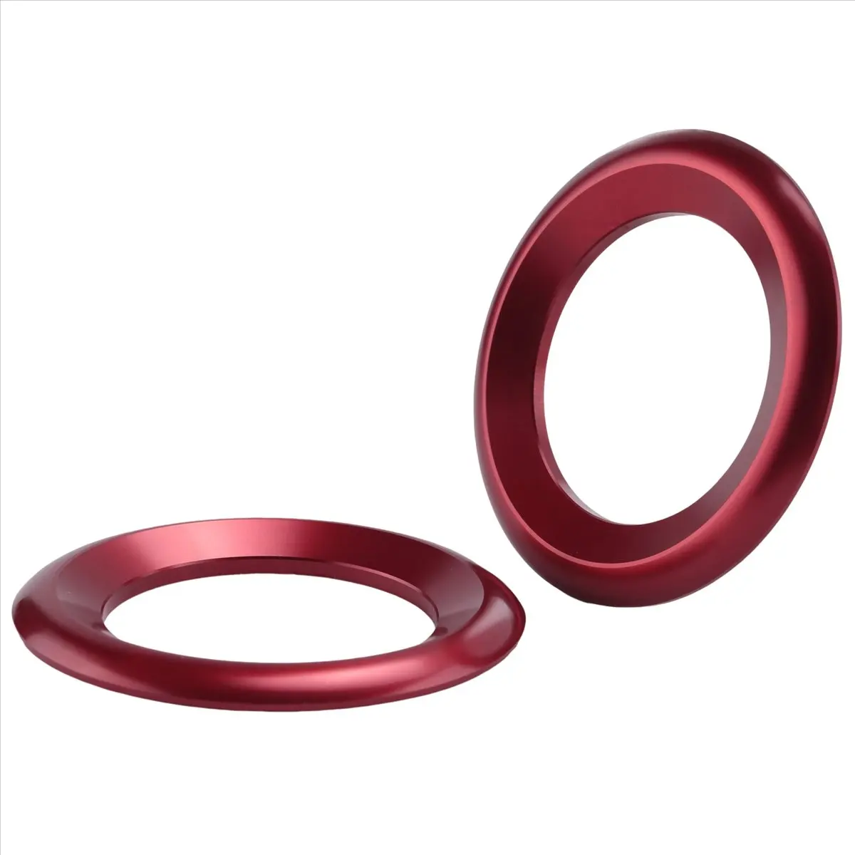 Super Sale Door Audio Speaker Rings, Anodized Aluminum A-Pillar Loudspeaker Decorations Circle Trims for Honda Civic 2016 2017 2
