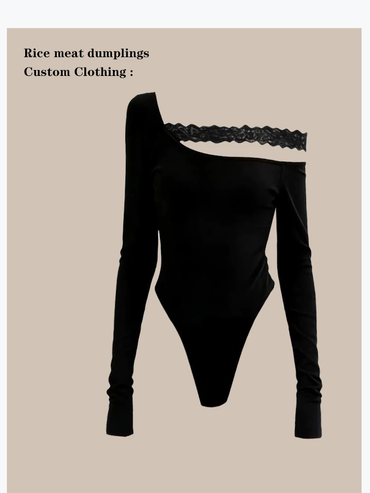 섹시 레이스 원피스 가을 겨울 오프숄더 슬림 핫걸 베이스 티셔츠 여성 패션