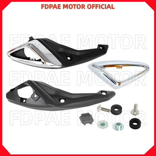 Cola de escape/protección del boquilla trasera/cubierta del silenciador para Wuyang Honda Cb190r China iii