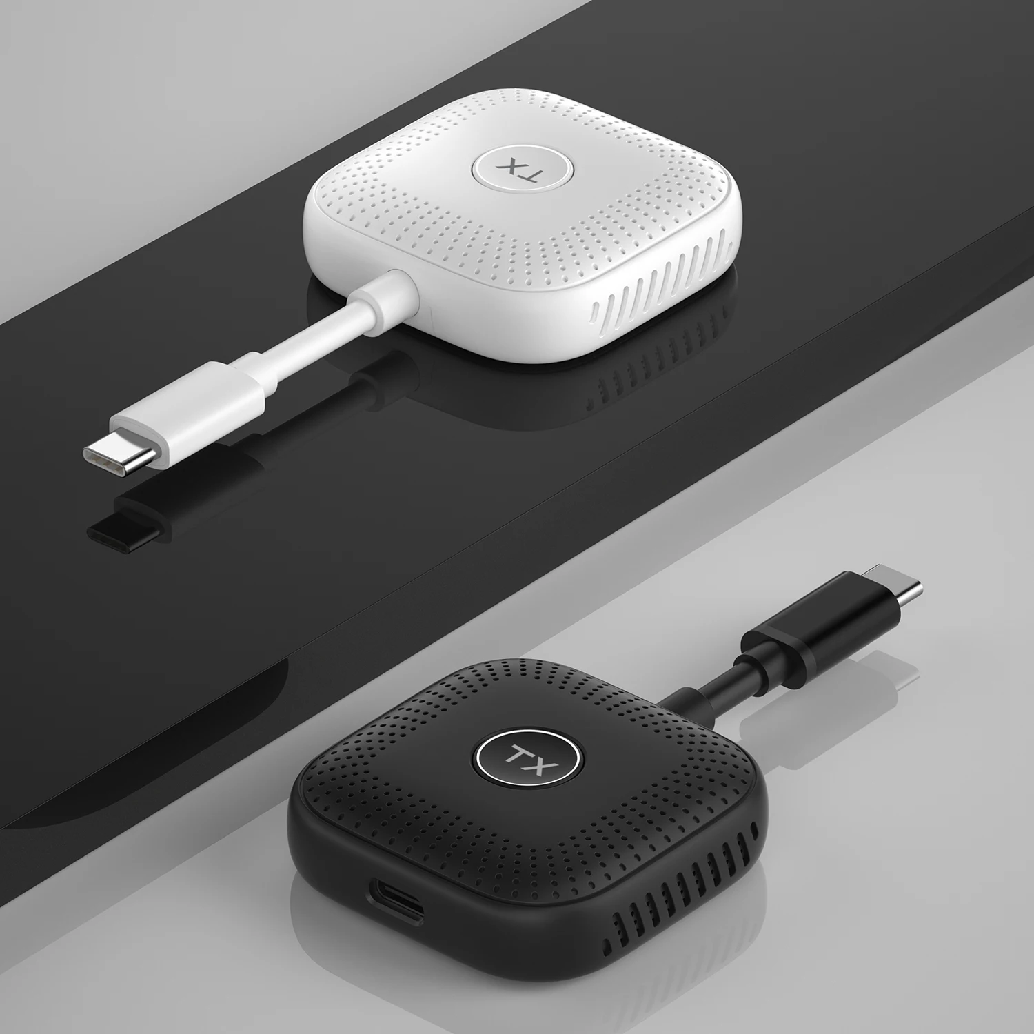 50-metrowy bezprzewodowy nadajnik i odbiornik wideo HDMI typu C Adapter wyświetlacza TV Stick do kamery PC Laptop do projektora TV — zdjęcie produktu 6