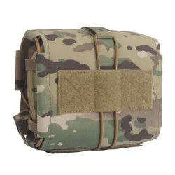 Tactical First aid Kit Pouch MOLLE Rapid Deployment Horizontal Pull Storage Bag Medical Pouch Survival Safety Waist Belt Bag