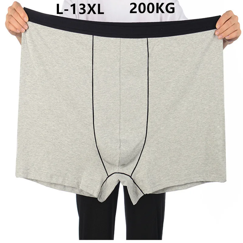 

Jumbo Size 13XL 12XL 200KG Men Boxers 10XL 8XL High Waisted Loose Cotton Underpants Male Underwear Red Black Oversized Panties