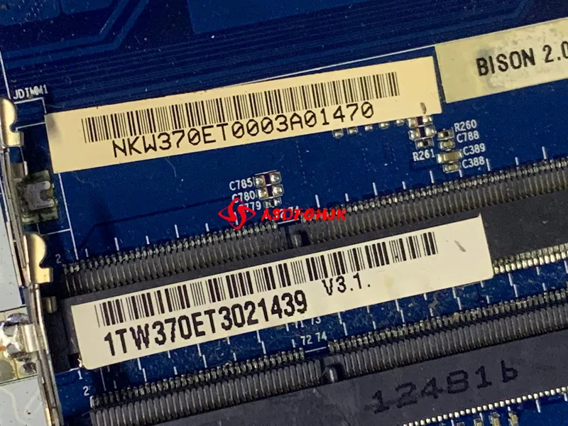 6-71-W3700-D03 para HASEE K590S K790S clevo W370ET W350ET placa base para portátil PGA988 HM77 GTX660M 2G DDR3 100% trabajo perfecto