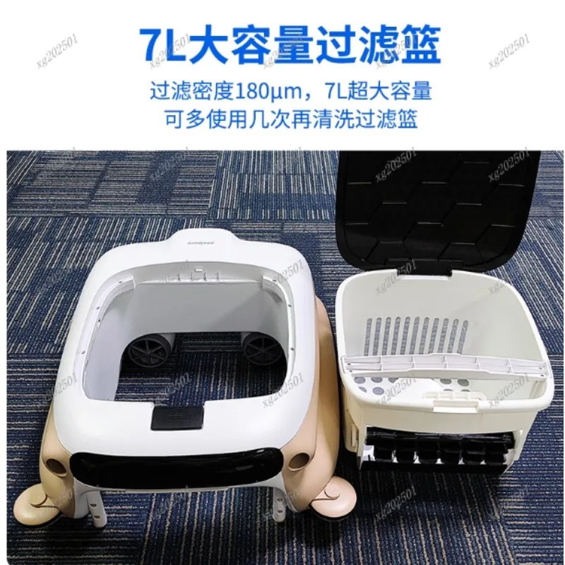 Limpiador automático de superficies de piscina, Robot aspirador, espumadera robótica para mantenimiento y limpieza de piscinas