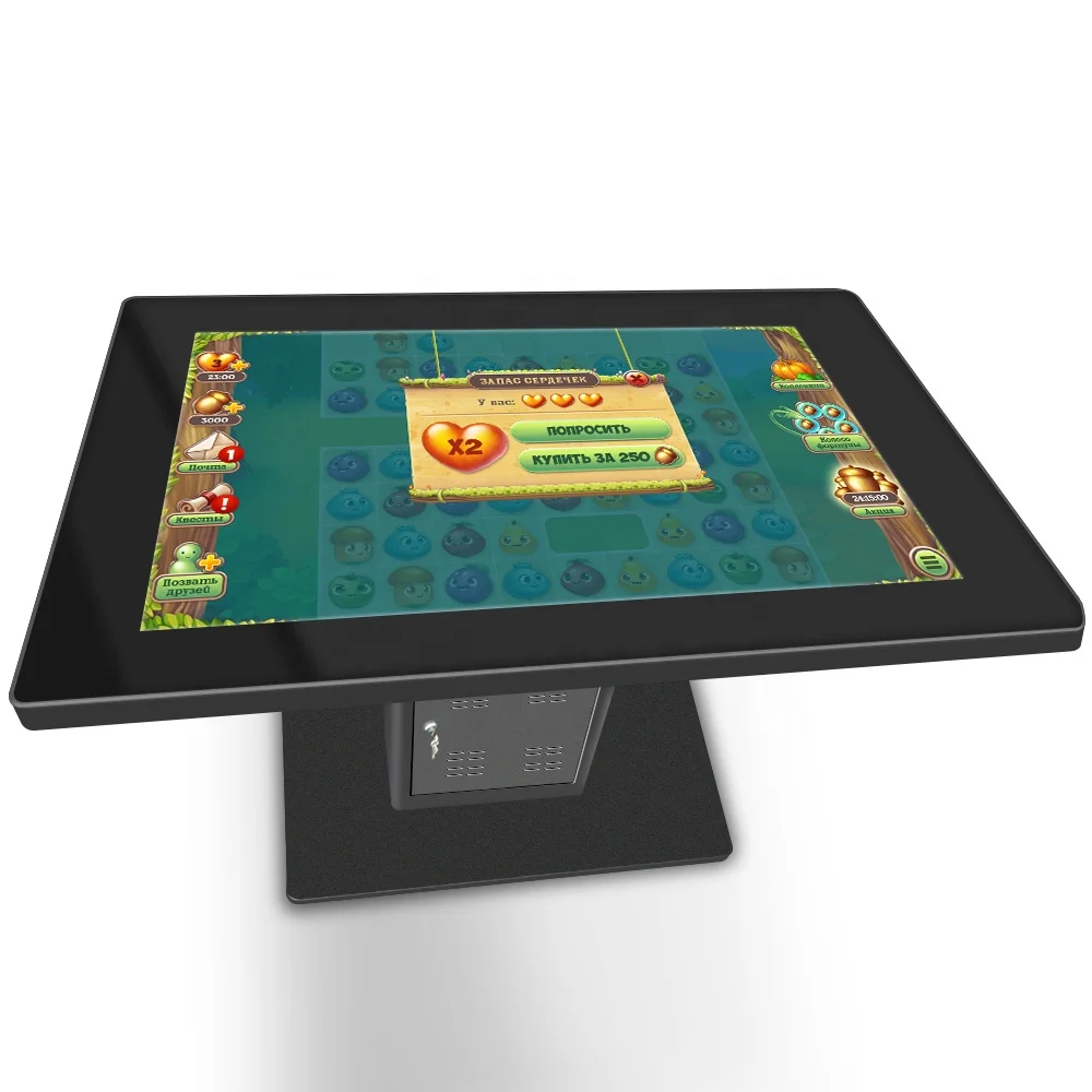 

VISIGN 43 Inch Restaurant Interactive Multi Touch Screen Smart Table Coffee Conference Table Smart Touch Screen Table