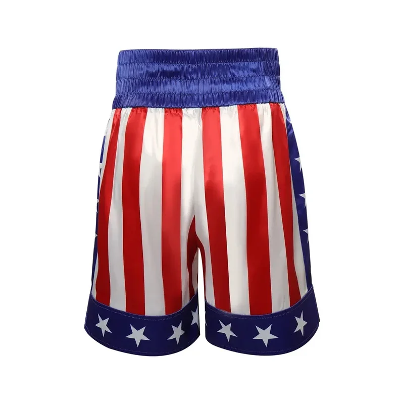 Adonis Creed Cosplay Robe Boxen Shorts Männer Kostüm Film Creed III Roleplay Fantasia Umhang Kampf Badehose Mann Halloween Tuch